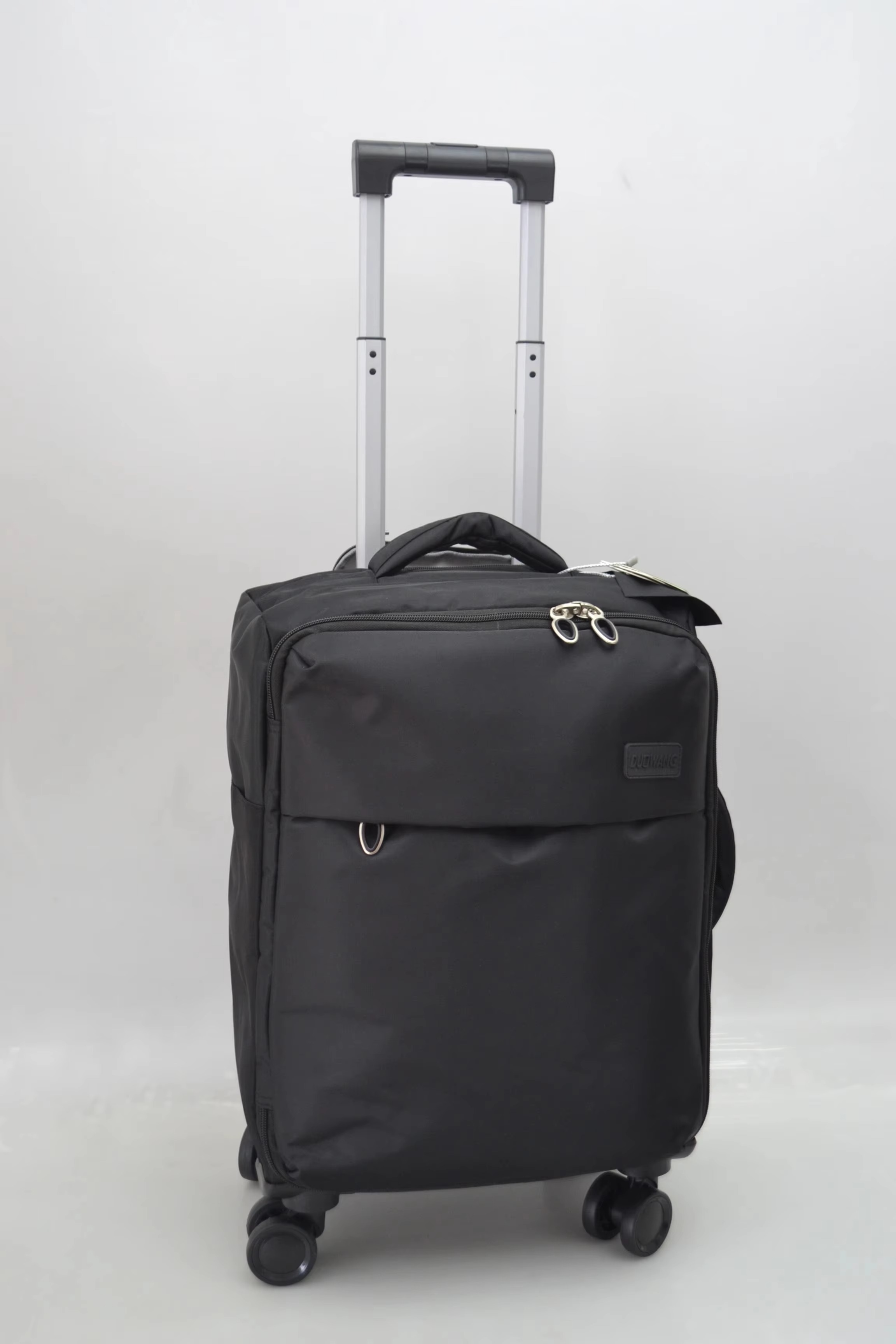 20 Inch Carry On Luggage Waterproof Oxford Fabric Softside Cabin Suitcase with Spinner Wheels Trolley Bag, TSA Lock Lightweight