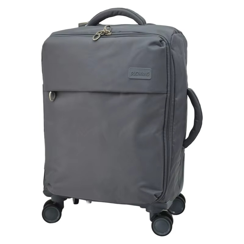 20 Inch Carry On Luggage Waterproof Oxford Fabric Softside Cabin Suitcase with Spinner Wheels Trolley Bag, TSA Lock Lightweight