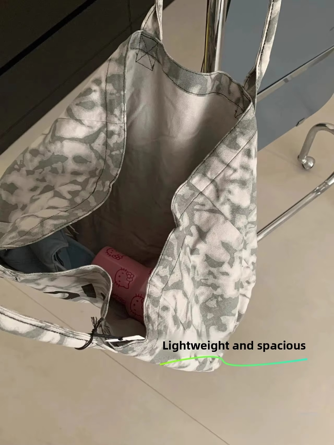 Universal Men Women Large Capaci op Tote Bag Yoga Bag Canvas oulder Bag Faionable Contrast Color Leisure Handbag
