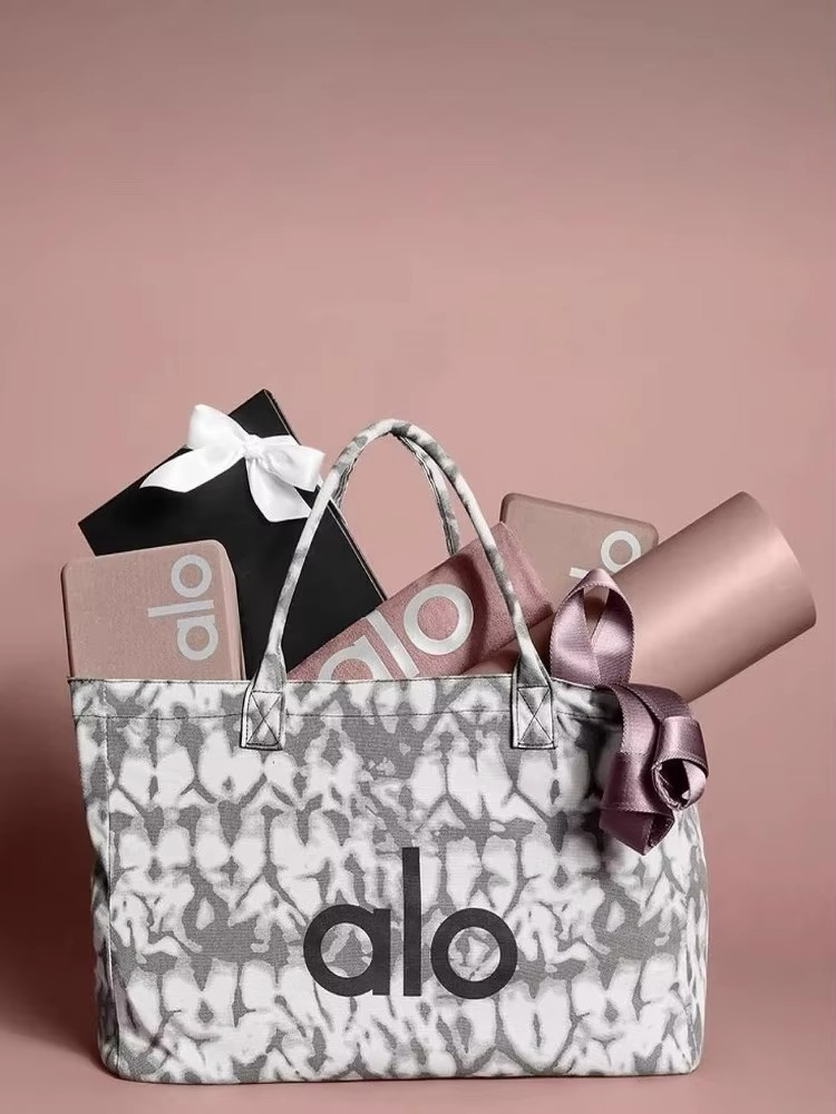 Universal Men Women Large Capaci op Tote Bag Yoga Bag Canvas oulder Bag Faionable Contrast Color Leisure Handbag