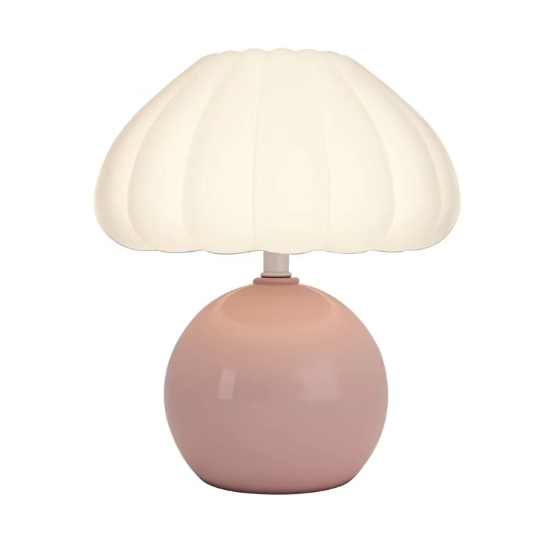 Pure Mushroom Table Lamp Bedside Lamp Girl Ins Ambience Light 2402/2403/2404/2405 Picture 800*800