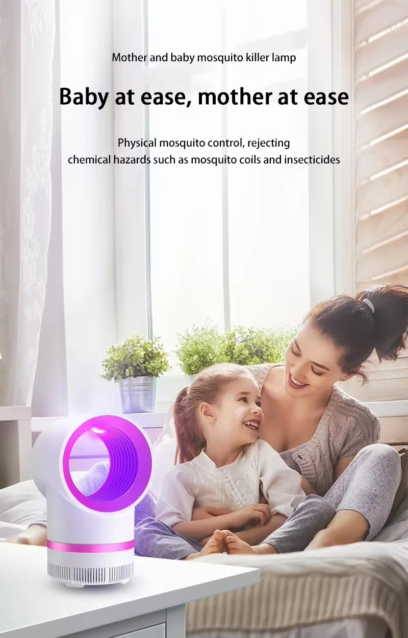 Xiaomi Household Mosquito Killer Lamp Indoor Mosquito Killer USB Plug-in Mosquito Absorber Bedroom Mosquito Repellent Camping