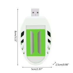 USB Mosquito Repellent Heater Pest Bug Electronic Repeller Device Smokeless for Indoor Outdoor Car Traveling Home Office