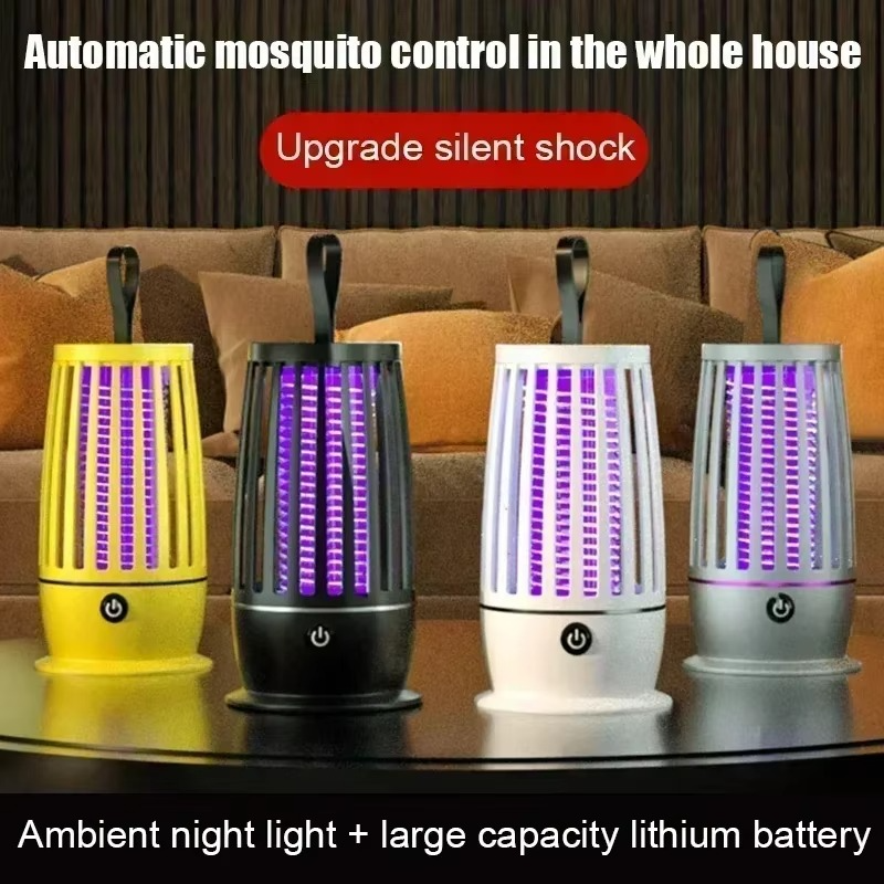 Radiation Less Mute Electric Insect Trap Mosquito Killer Lamp Insect Repellent Usb Charging Outdoor Mosquito Killer Repellent