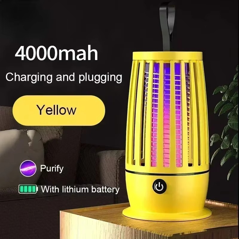 Radiation Less Mute Electric Insect Trap Mosquito Killer Lamp Insect Repellent Usb Charging Outdoor Mosquito Killer Repellent