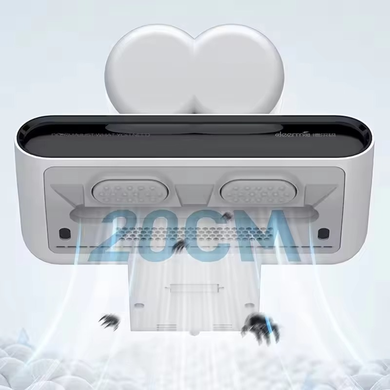 Deerma Dual Cup Mite Remover CM980 Brush Vacuum Cleaners For Home Bed Quilt UV sterilization disinfection 13kPa cyclone Suction
