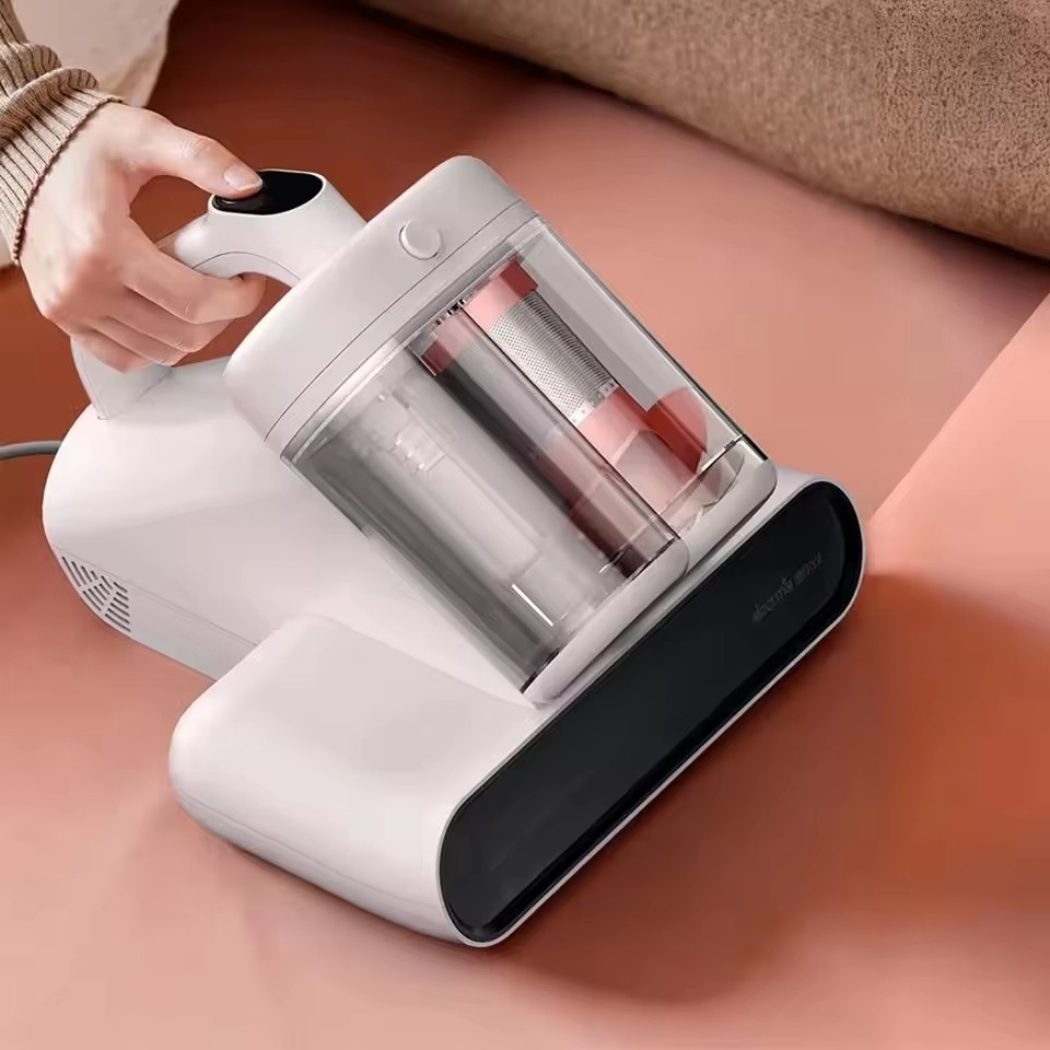 Deerma Dual Cup Mite Remover CM980 Brush Vacuum Cleaners For Home Bed Quilt UV sterilization disinfection 13kPa cyclone Suction