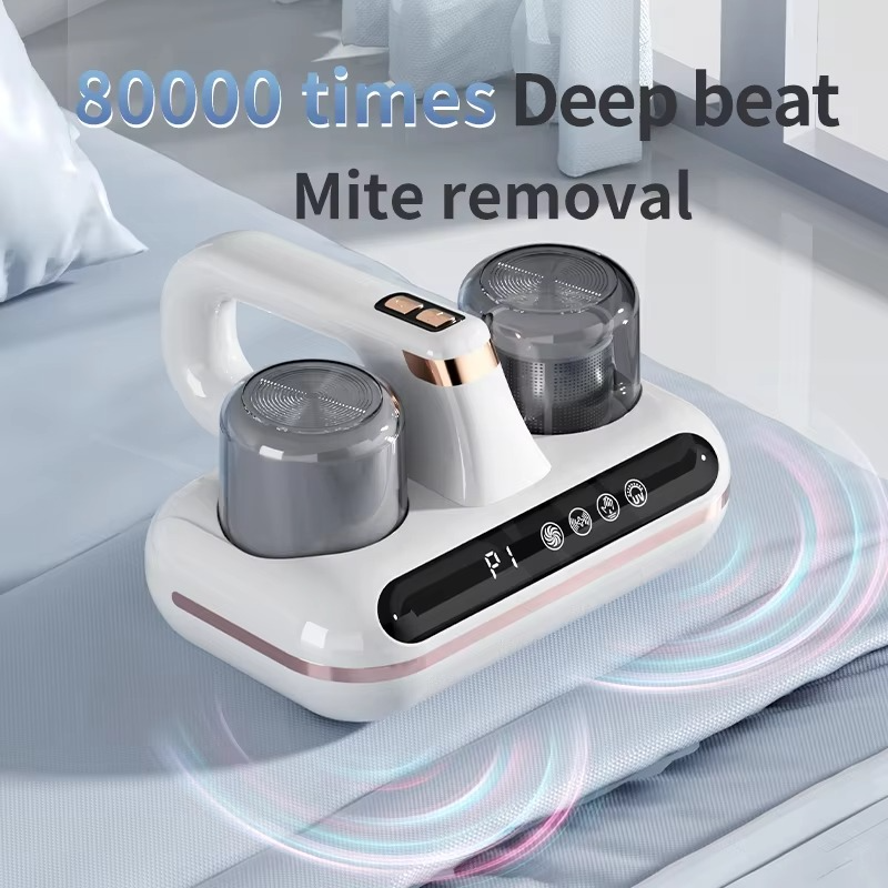 Intelligent Mite Remover Dual Cup Mite Remover Three-stage Mite Remover Bed Mounted Household Vacuum Cleaner