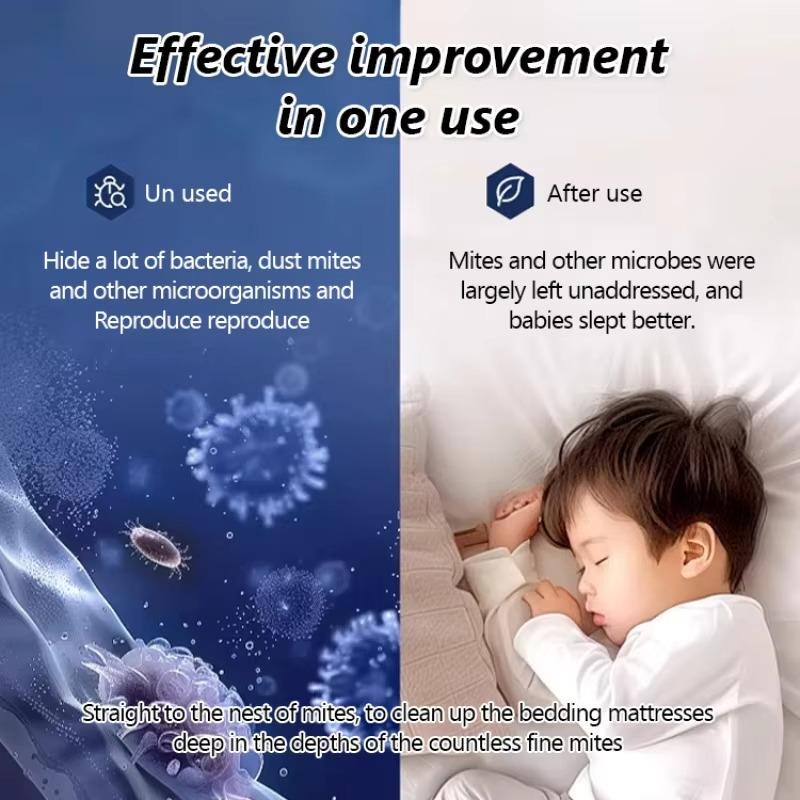 Household Mattress Mite removal device Vacuum Cleaner Ultraviolet Sterilization Machine Home Portable Handheld Wireless Mite