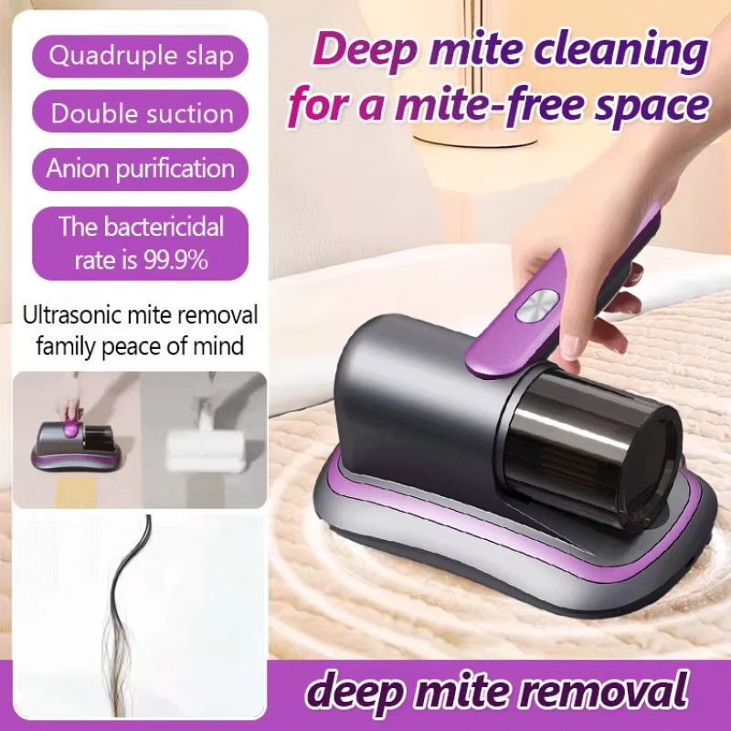 Household Mattress Mite removal device Vacuum Cleaner Ultraviolet Sterilization Machine Home Portable Handheld Wireless Mite