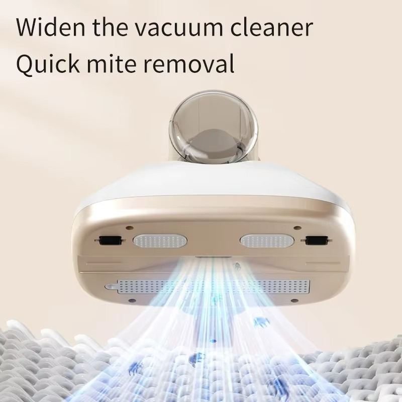 5-in-1 Cordless Handheld Vacuum Cleaner Portable UV Deep Dust Mite Remover for Home Bed Mattress Sofa Car Carpet Cleaning