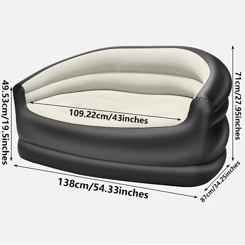 Portable Couch Camping Air Sofa Comfortable Indoor Tent Outdoor Puffs Inflatable Chair Tourist Barraca De Camping Home Furniture