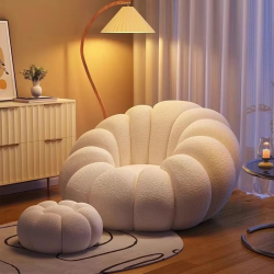 Foldable Lazy Sectional Footrest Couch Lounger Seat Bed Air Inflatable Sofa Chairs