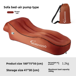 New 1PC Thickened Inflatable Lazy Sofa Ergonomics Lounge Chair – Perfect for Outdoor Courtyards Camping & Indoor Leisure Rest
