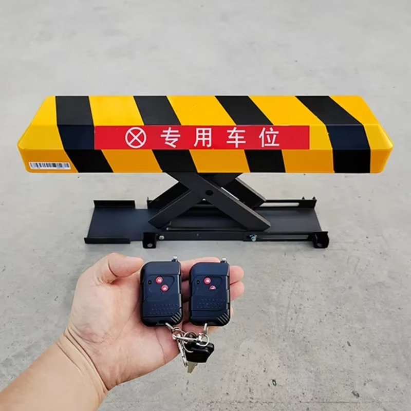 Remote Control X-type Special Parking Space Lock Automobile Floor Lock Automatic Lift Lock Intelligent Strong and Anti-rust