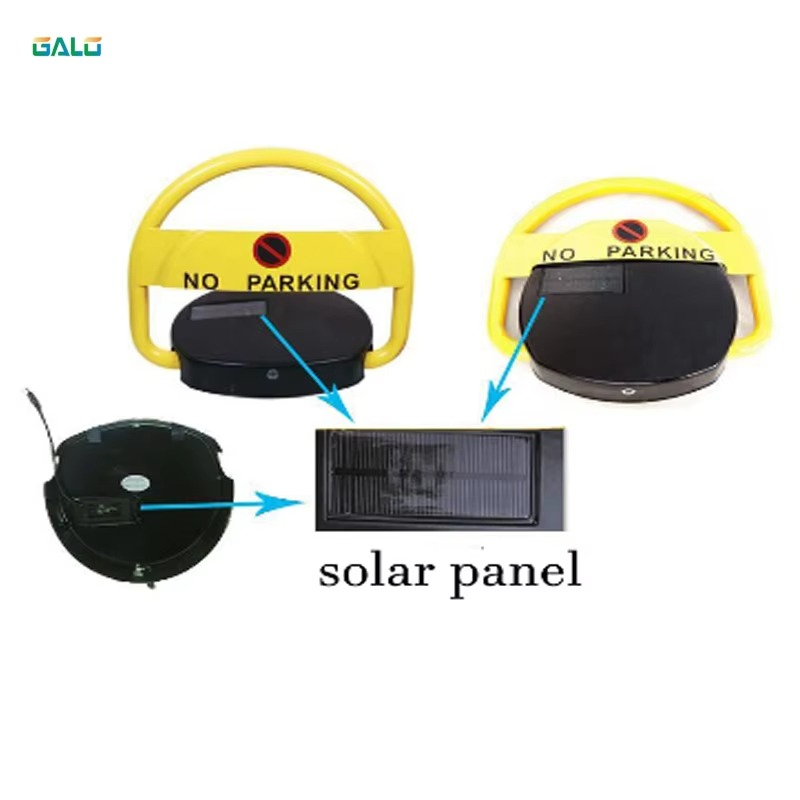 High quality waterproof solar powered automatic car parking space lock