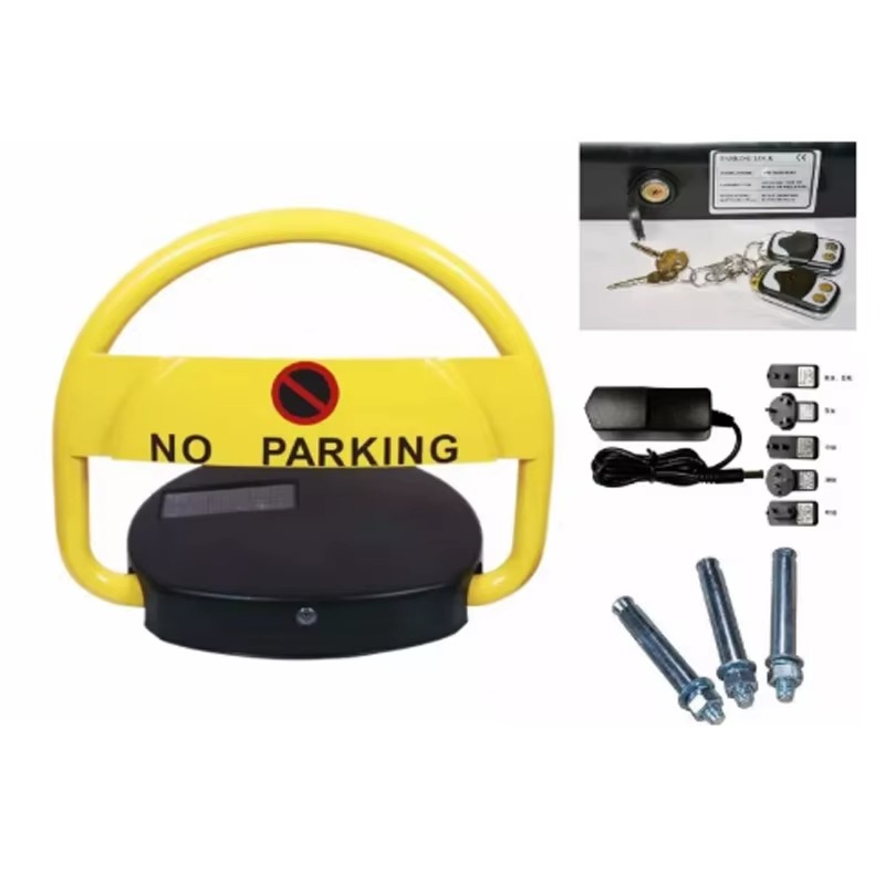 High quality waterproof solar powered automatic car parking space lock