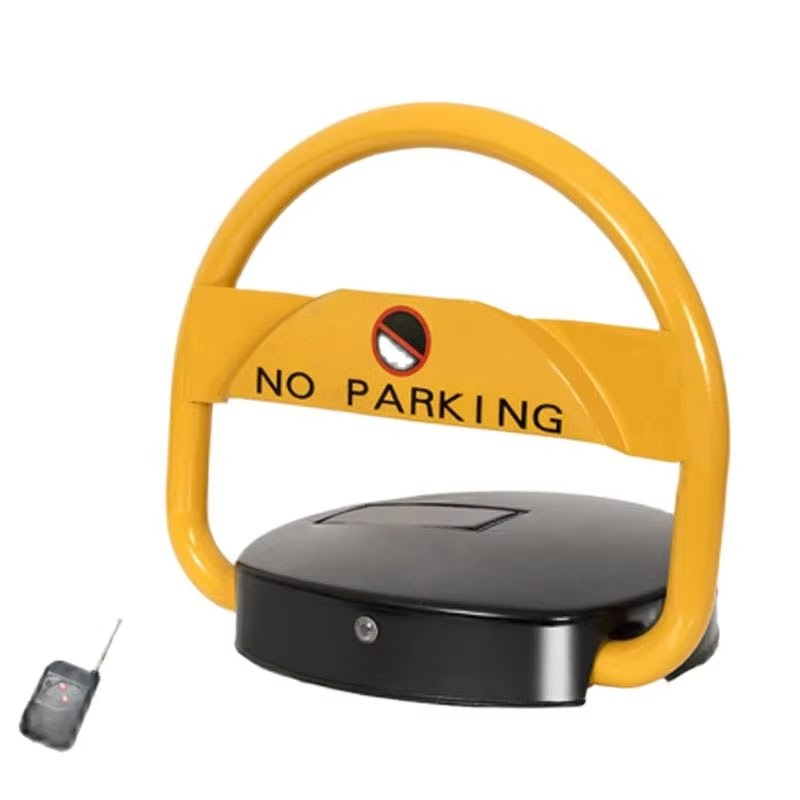 Kin Join High quality waterproof solar powered automatic car parking space lock Solar remote car parking lock 4 orders