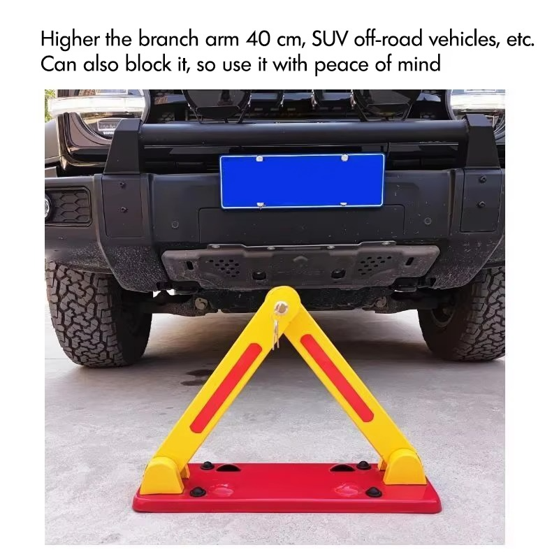 Car Parking Space Lock with Thickened Anti-collision Triangular Parking Space Occupancy Lock,A parking space lock