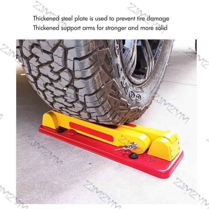 Car Parking Space Lock with Thickened Anti-collision Triangular Parking Space Occupancy Lock,A parking space lock