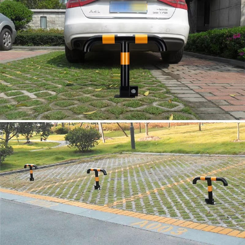 KOOJN Thickened Anti-collision T-shaped Parking Space Occupying Parking Space Occupying Car Lock Parking Space Floor Lock