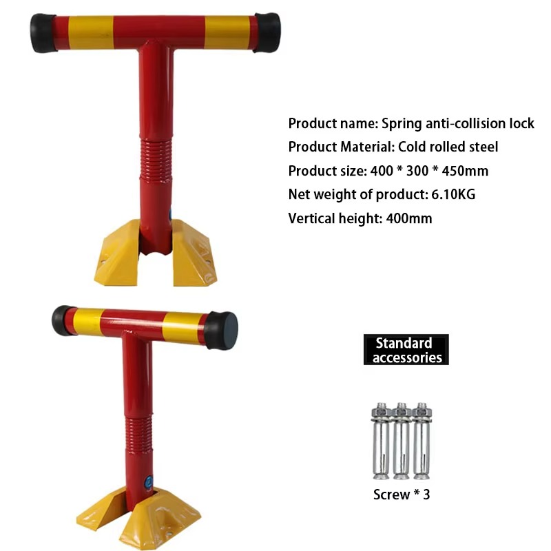 T-shaped Parking Lock Thickened Anti-collision Parking Equipment Arched Parking Lock Waterproof