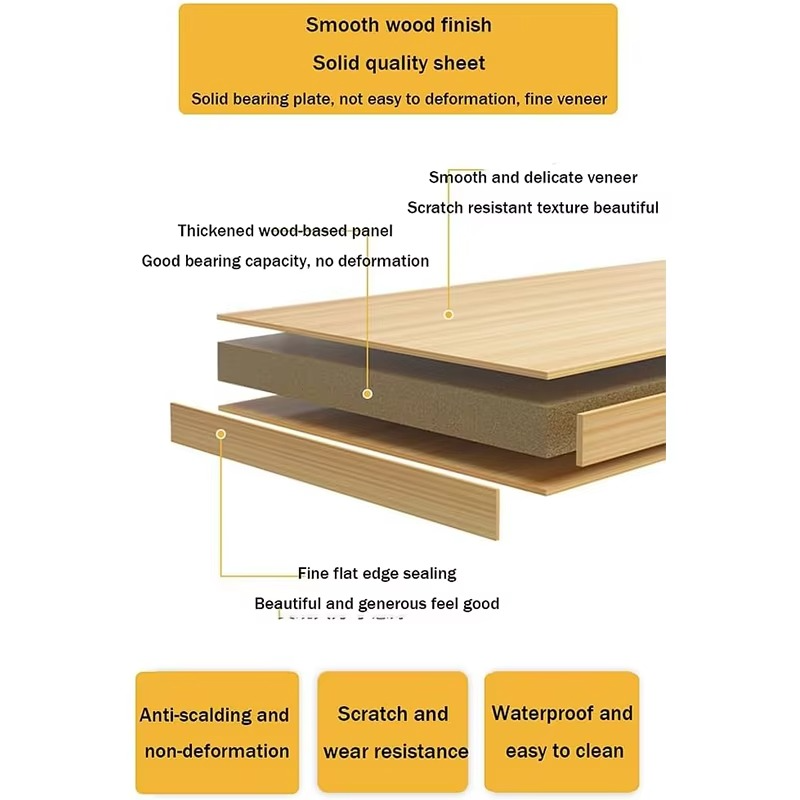 Simple Bedside table Solid Wood Nightstands Double-Layer Night table Living Room Sofa Side Table Modern Home Bedroom furniture