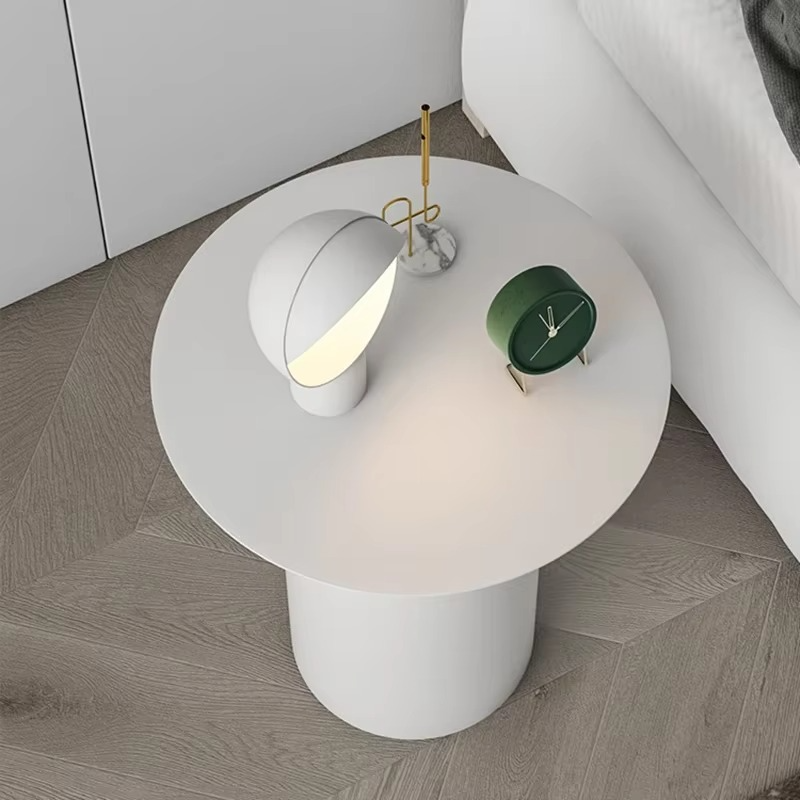 Aesthetic Minimalist Nightstand Modern Nordic Space Saving White Bedside Table Luxury Cute Mesitas De Noche Bedroom Furniture