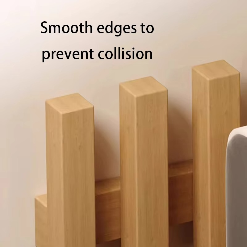 Wall Nightstands Modern Wooden Night Table Folding Floating Bedside Tables Aesthetic Elegant Side Table Space Saving Furniture