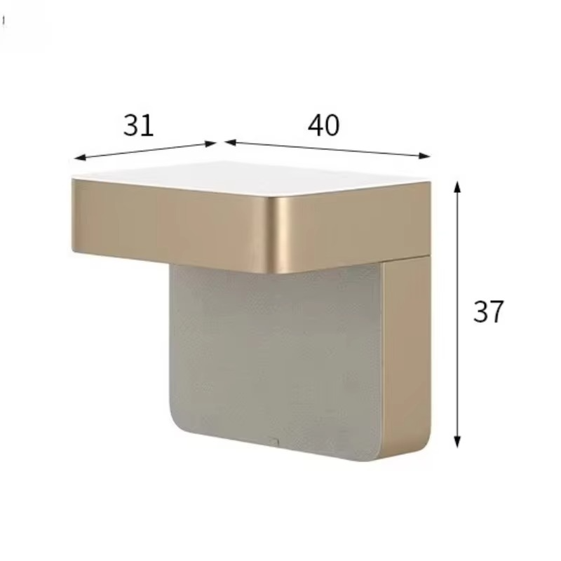 Italian Floating Nightstand Modern Scandinavian Bedside Table Minimalist Wall Mounted Storage Shelf Luxury Bedroom Furniture