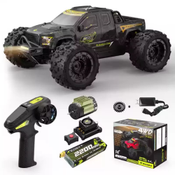 Gladiator 1/14 Scale Electric Brushless Rc Monster Truck 4wd Off-Roader Remote Control Car Super Cool Gift For Boys