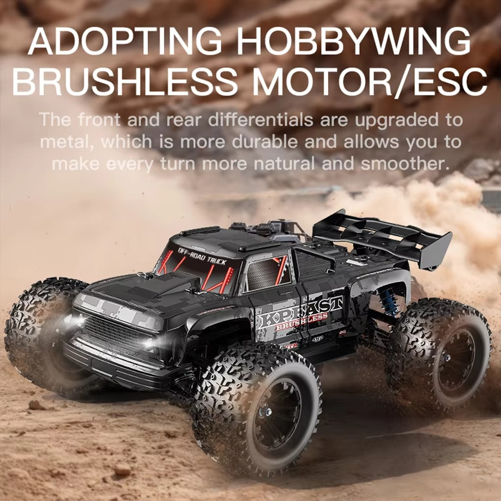 1/12 KF16 4WD Brushless Off-road Remote Control Car 1:12 Proportional Truck 60km/H High-speed Climbing Car Model Adult Kid Toys