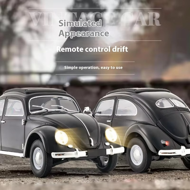 1/16 Wpl D62mini For Vw Beetle Hardtop Sedan Model 1949-1963 Remote Control Car Toy Carremote Control Rc Climbing Car Toy Gift