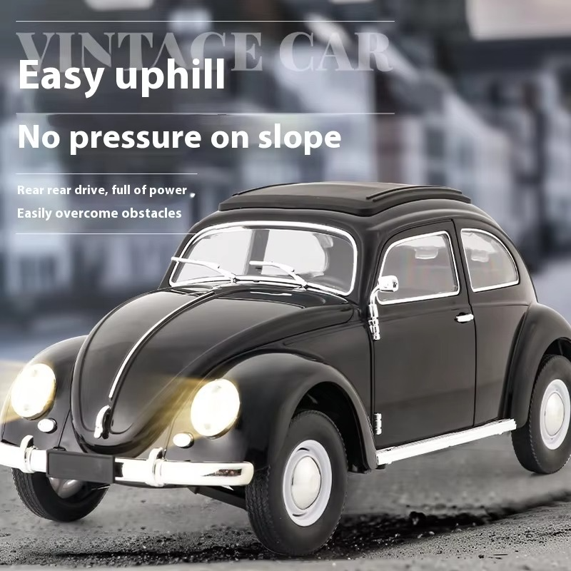 1/16 Wpl D62mini For Vw Beetle Hardtop Sedan Model 1949-1963 Remote Control Car Toy Carremote Control Rc Climbing Car Toy Gift