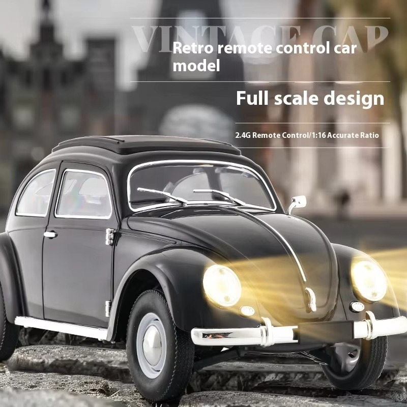 1/16 Wpl D62mini For Vw Beetle Hardtop Sedan Model 1949-1963 Remote Control Car Toy Carremote Control Rc Climbing Car Toy Gift