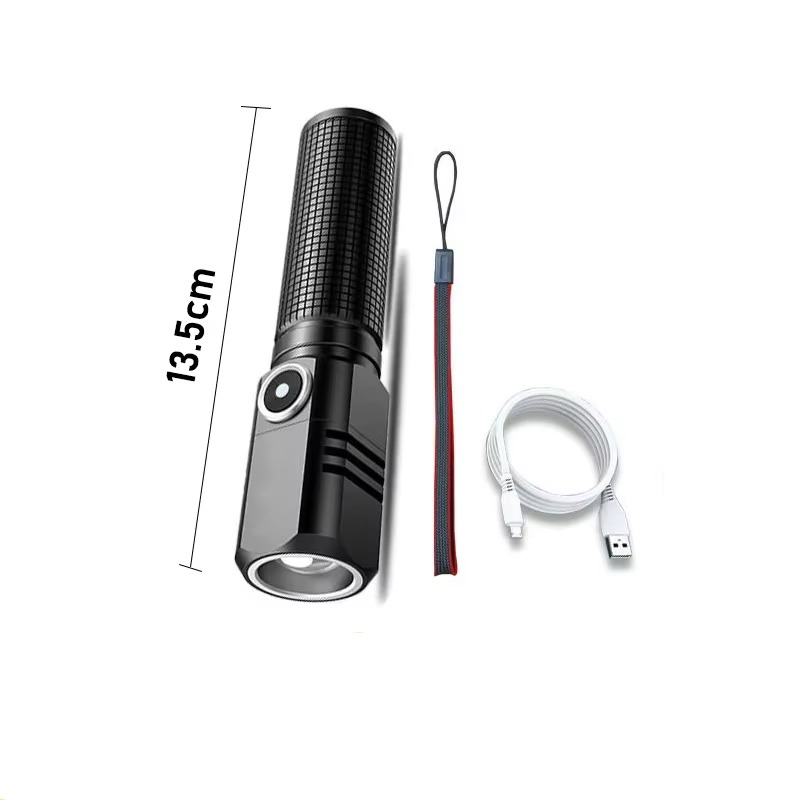 10000 Lumens Mini Powerful Led Flashlight XHP50 Built in Battery 3 Modes Usb Rechargeable Flash Light Torch Lamp Flashlights