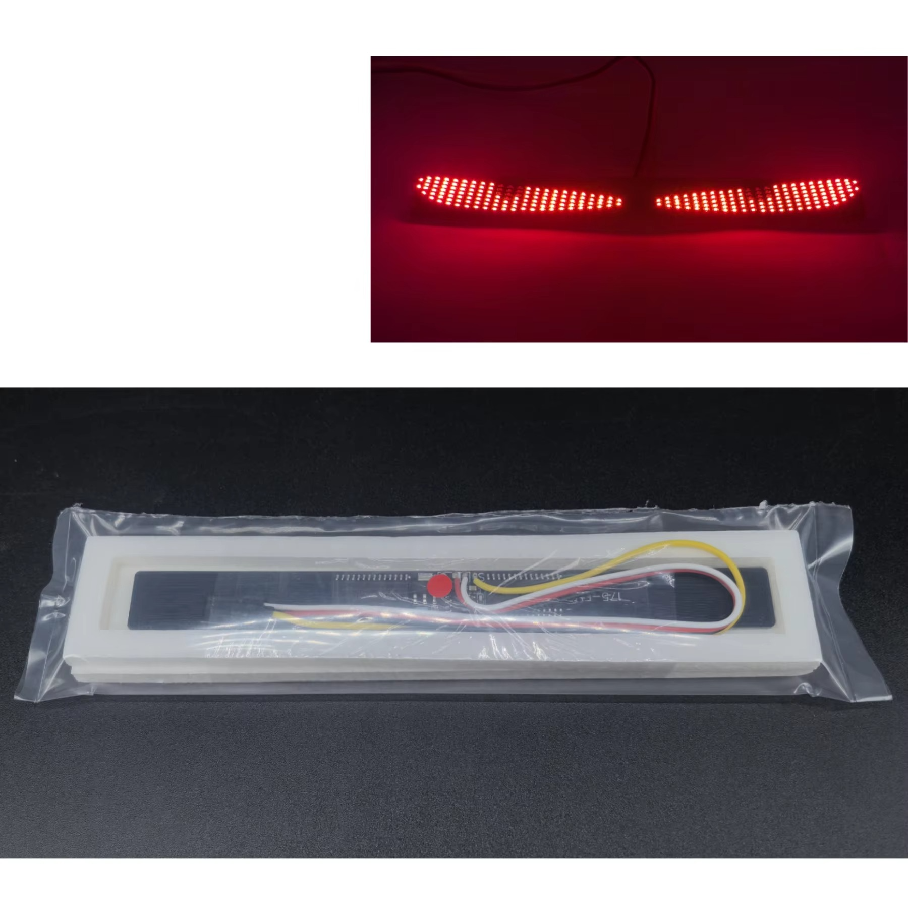 LED Demon Eye Light for Tamiya 1/14 RC Truck Tractor Scania 770s 56379 Front Decorate Light for 1:10 RC Crawlers Cars DIY Parts