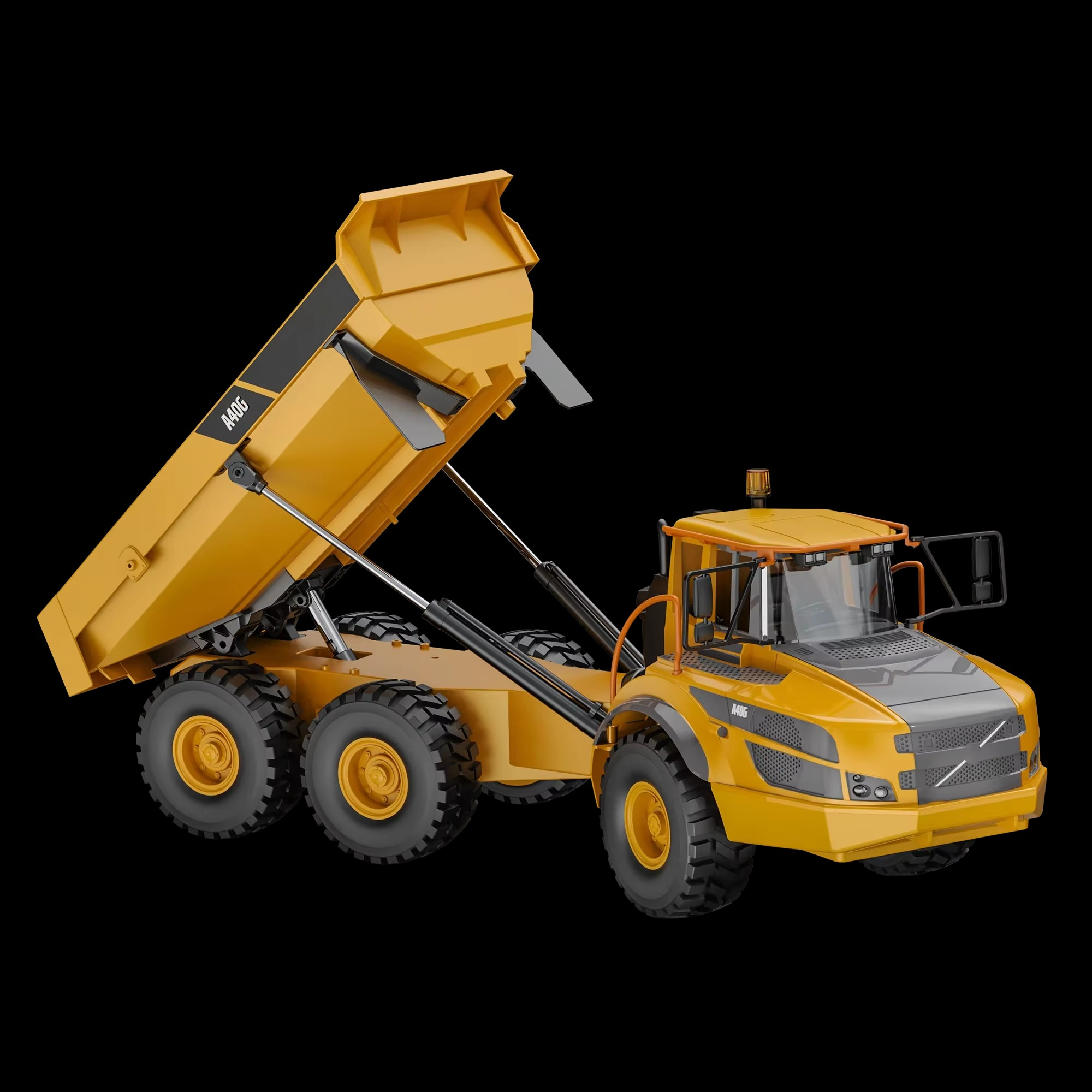 Double E E591 1:20 A40G RC Car Engineering Vehicle Kids Remote Controlled Articulated Dump Truck Toys for Boys Christmas Gifts