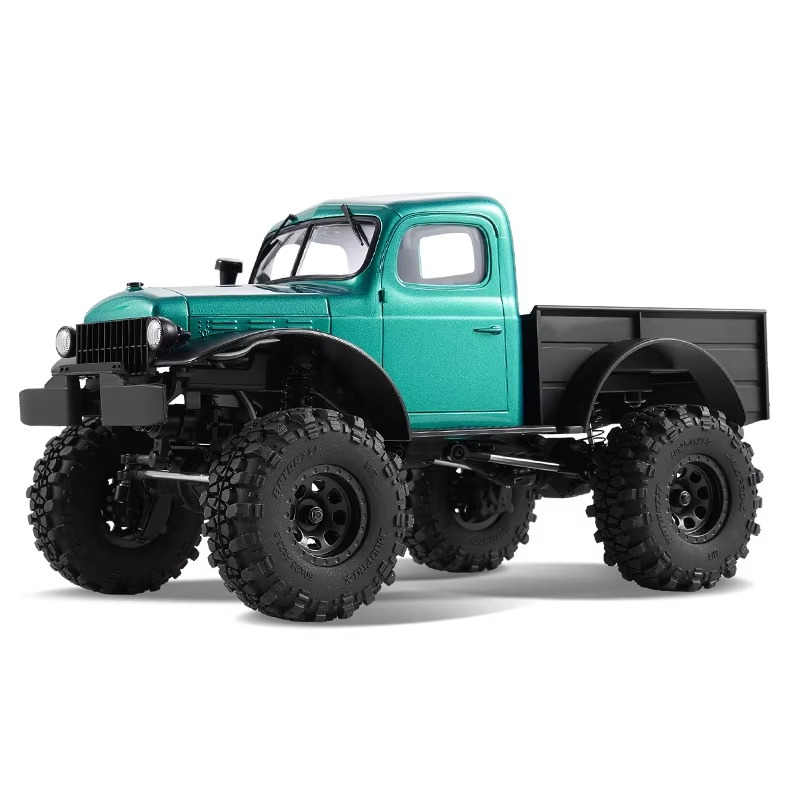 FMS FCX24 Mini RC Crawler Truck 1/24 Scale Brushless Motor 2-Speed Off-Road Remote Control Car Toy for Kids with Portal Axle