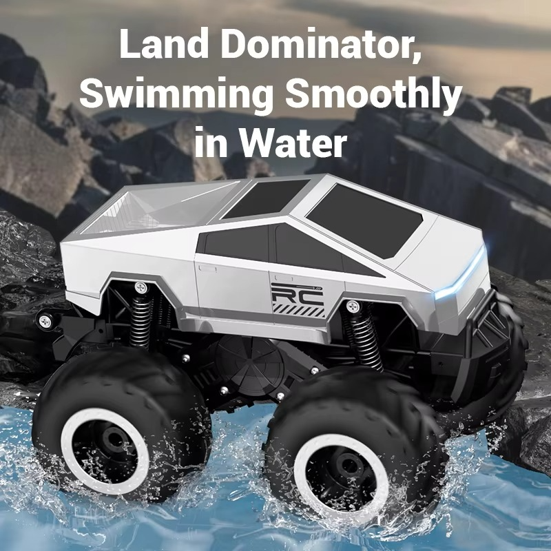 JJRC Q185 RC Trucks 2.4G Amphibious Remote Control Car Waterproof Rc Car Vehicle Monster Truck Toys Car Gift for Boys Kids