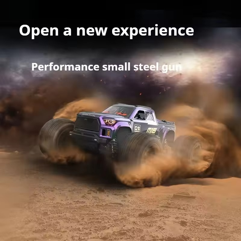 New Udirc 1/16 M16 Rc Truck 4wd Brushless High Speed Major Climbing Off-Road Rc Car Pc Car Shell Toys Gift