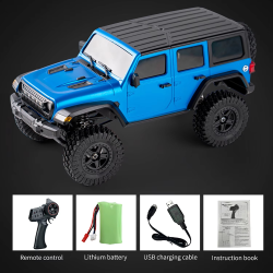 RC Rock Crawler Car Gift 2.4G Radio Control 4*4 Simulation Off Road Vehicle C8801 RTR Climbing Car Brushed Motor LED Lights