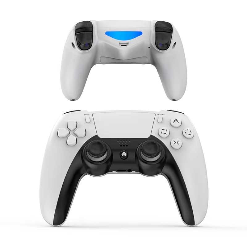 Game Controller for PS4 Bluetooth-Compatible Wireless Controller Gamepad for PC/Steam/IOS/Android Dual Vibration Joystick 6-axis