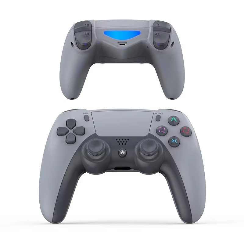 Game Controller for PS4 Bluetooth-Compatible Wireless Controller Gamepad for PC/Steam/IOS/Android Dual Vibration Joystick 6-axis