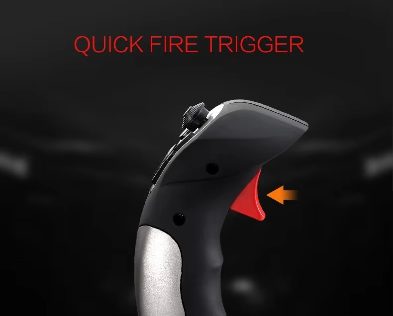 PXN-2113Pro Computer Simulation Flight Joystick PC Gamepad Aircraft Joystick Built-in Vibration Motor