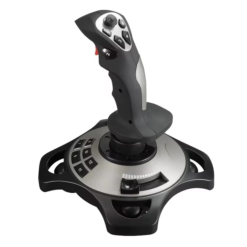 PXN-2113Pro Computer Simulation Flight Joystick PC Gamepad Aircraft Joystick Built-in Vibration Motor