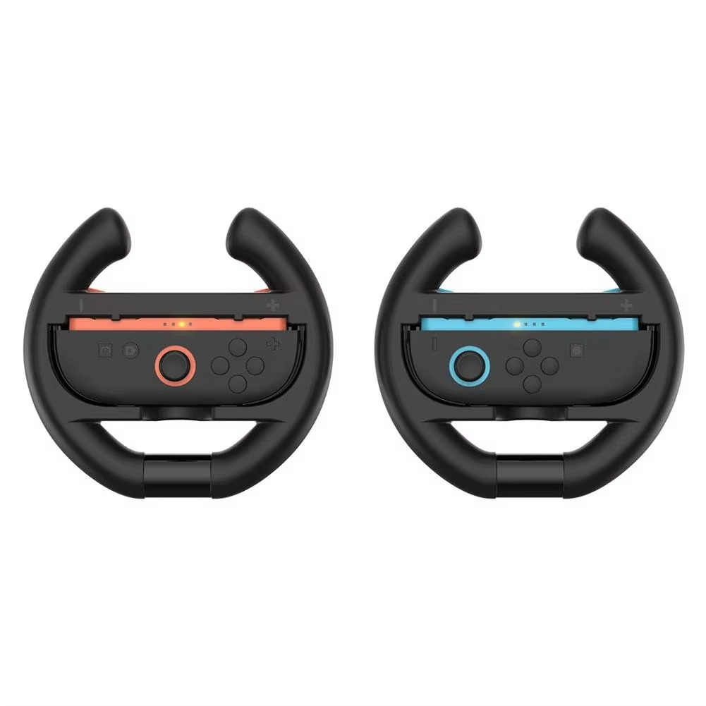 For Switch2 Steering Wheel Game Controls Accessories for JOY-CON Joystick Handle Racing Steering Wheel Shell