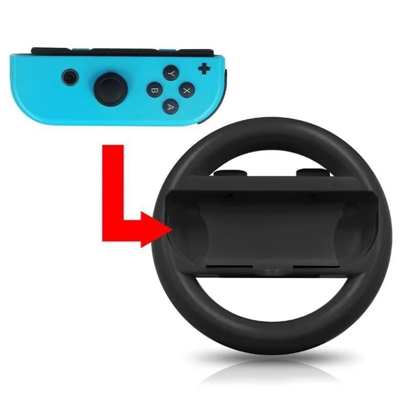 2PCS Racing Steering Wheels Innovative Ergonomic Joystick For Nintend Switch Joy Con Handle NS N-Switch Game Console Accessories