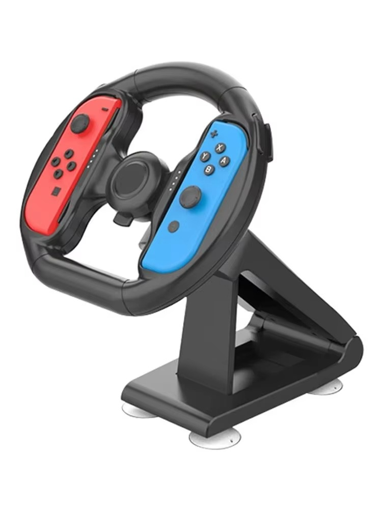 real rxperience switch joy-con steering wheel for switch steering wheel controller handle