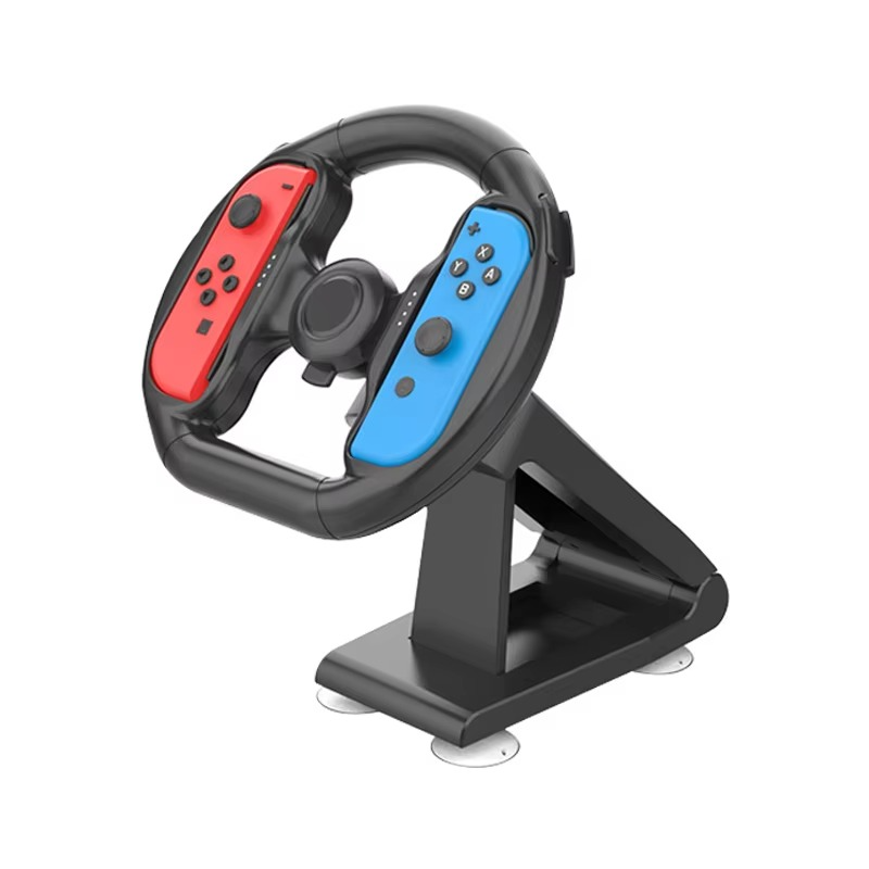 real rxperience switch joy-con steering wheel for switch steering wheel controller handle